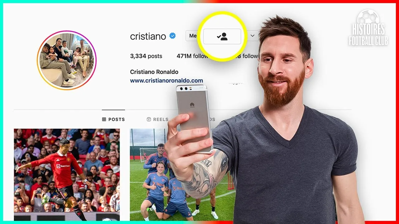 Qui Leo Messi suit-il sur Instagram ?