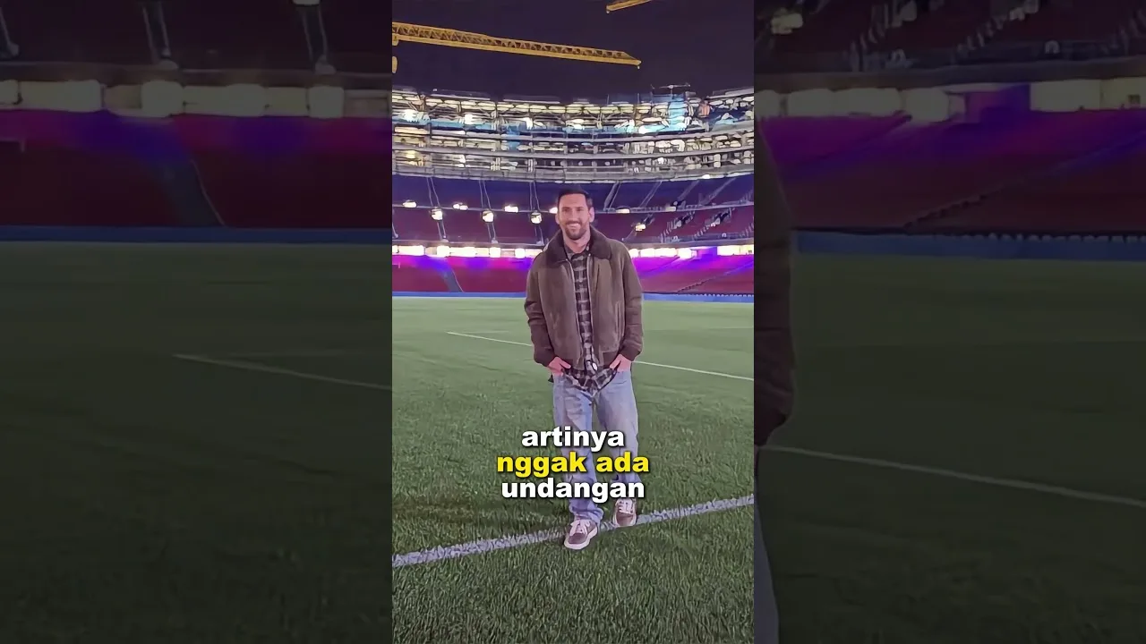 Pourquoi Messi est-il soudainement venu au Camp Nou ? 🥺