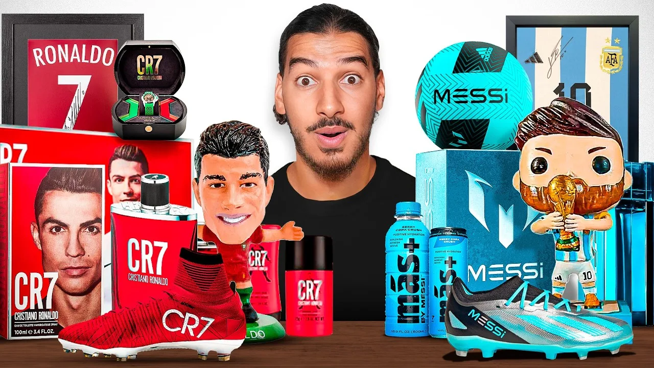 J’ai Testé Tous Les Produits de Ronaldo Vs Messi