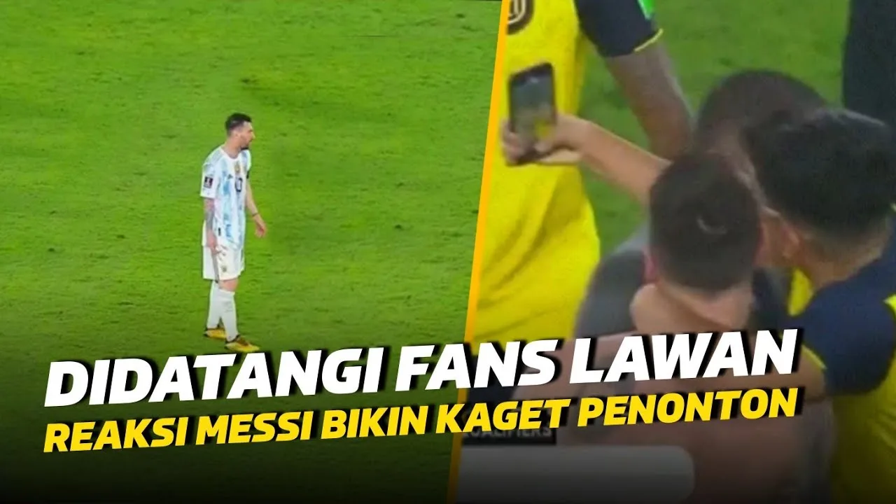 SEPERTI KETEMU DEWALihat Bagaimana Cara Leo Messi Layani