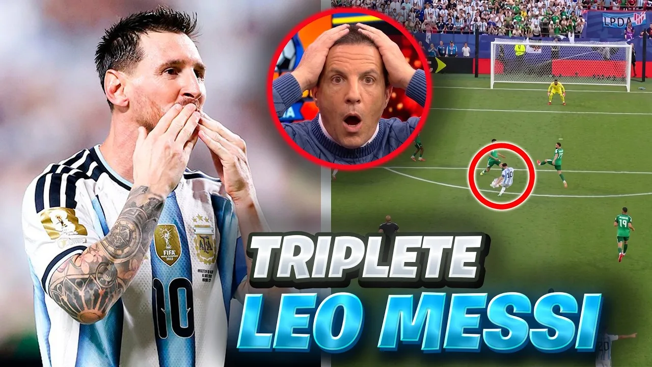 VOICI COMMENT RÉAGIT LA PRESSE MONDIALE AU TRIPLETÉ DE BUTS MESSI ARGENTINE vs ALGÉRIE en COUPE DU MONDE 2026