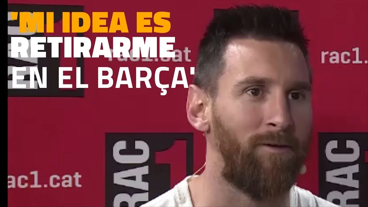 ENTREVISTA | Messi: 'Mi idea es terminar la carrera en