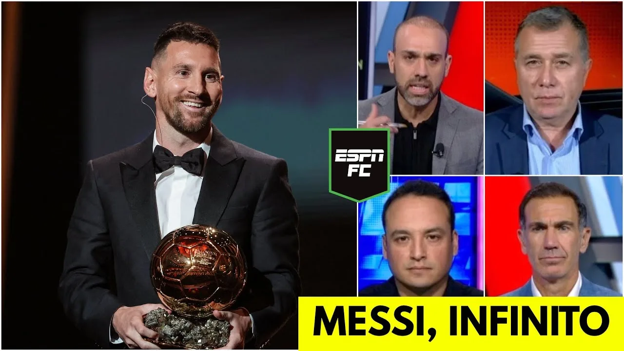 EL MEJOR DE TODOS. Lionel Messi gana su OCTAVO BALÓN DE ORO