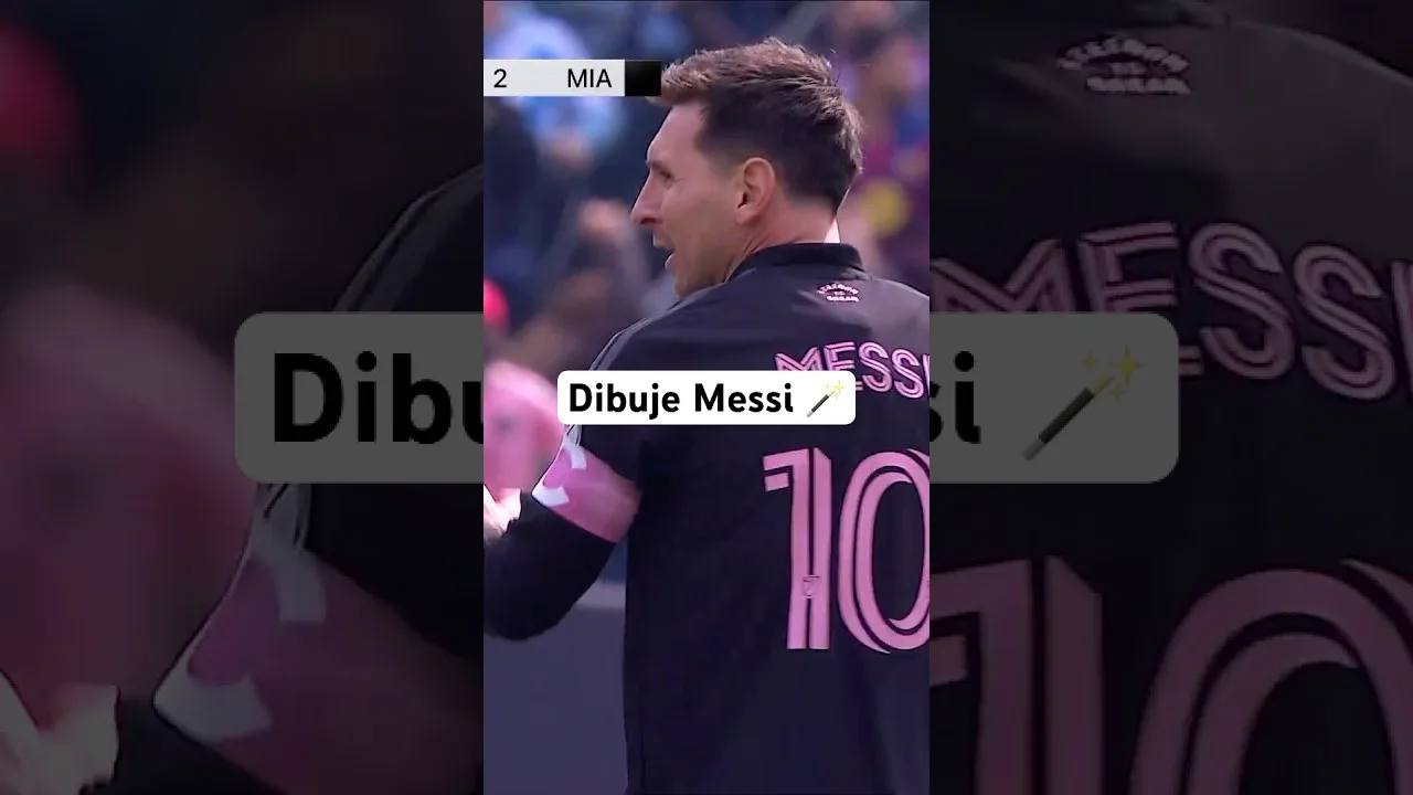 Lionel Messi tire gratuitement ! De la pure magie 🪄