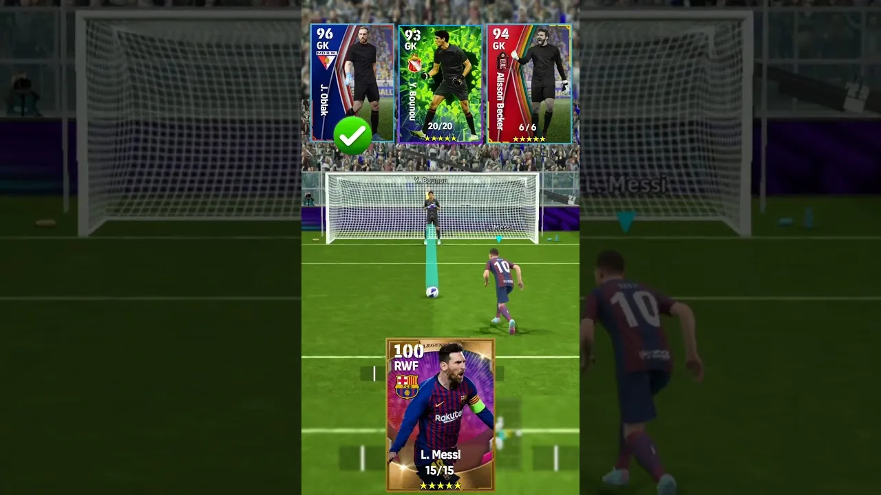 Lionel Messi Penalty Against World's Best GoalKeepers in