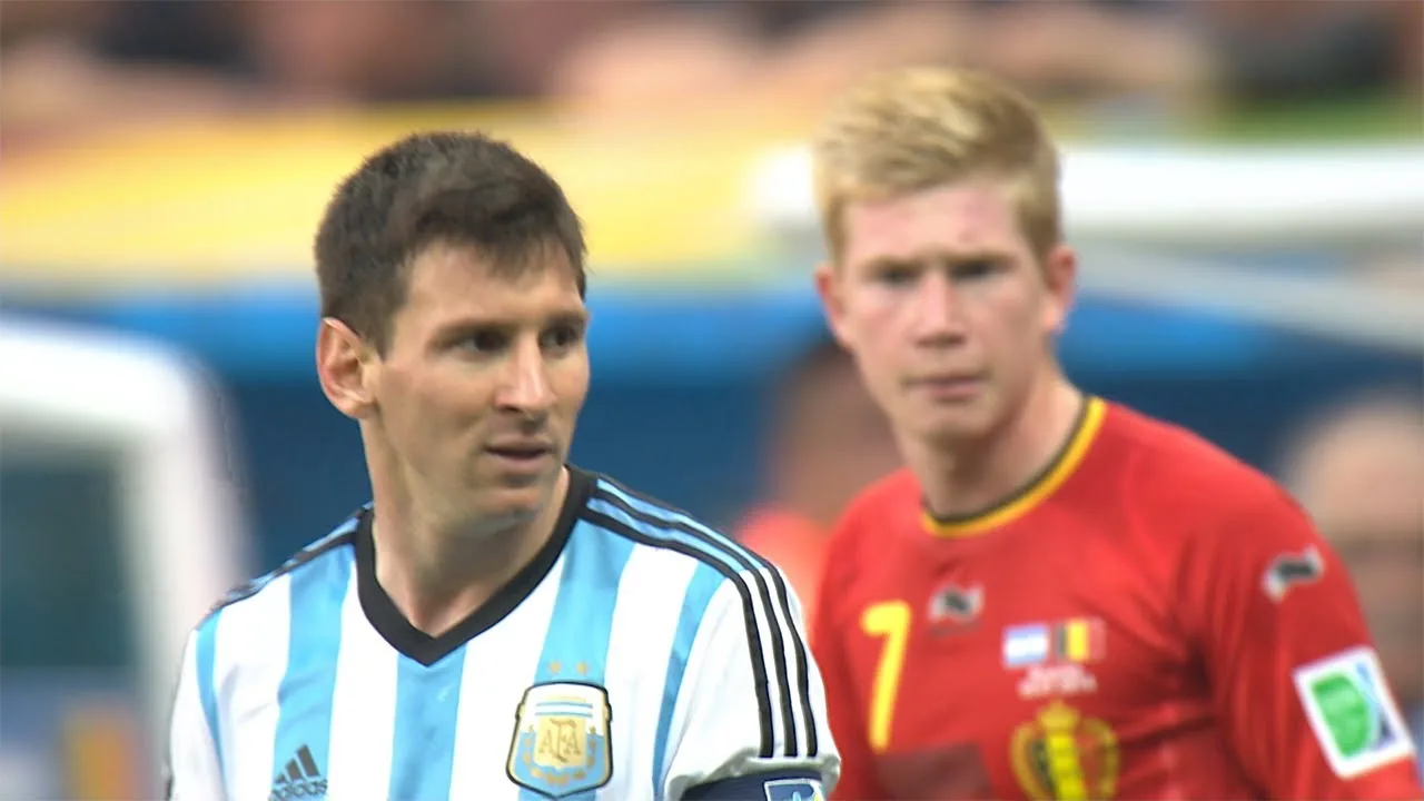 Lionel Messi vs Belgium – FIFA World Cup 2014 – 1080i.