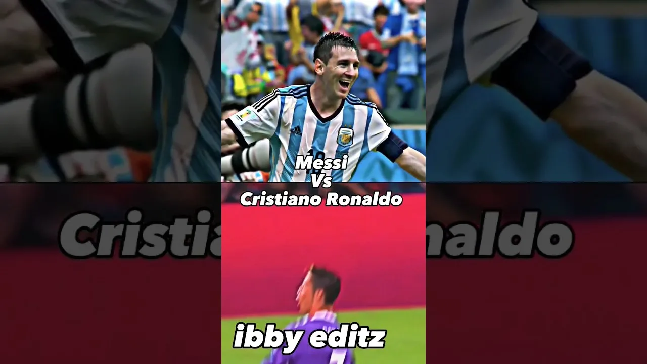 Lionel Messi Vs Cristiano Ronaldo #footballshorts #fifa23