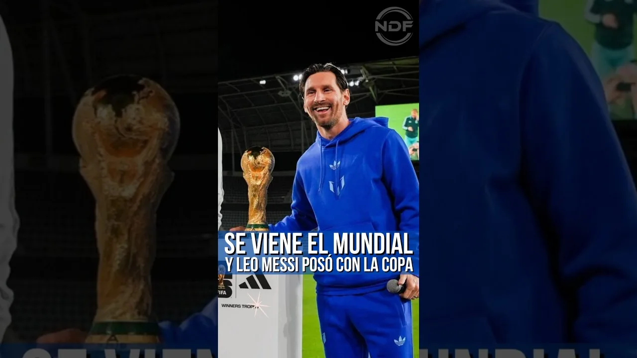 Leo Messi dans la promo de la Coupe du monde 2026 😱