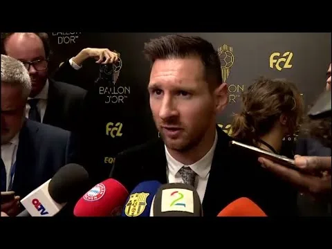 BALON DE ORO | Leo Messi: "Sigo con ganas de continuar