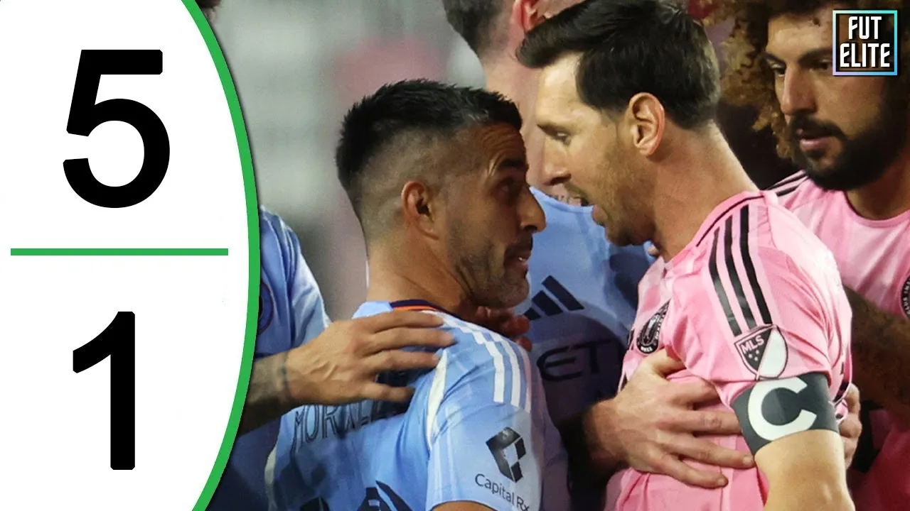 Lionel Messi – Inter Miami contre New York City 5-1 Faits saillants et objectifs étendus 2025