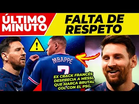 BRUTAL DESPRECI0 a LEO MESSI, QUE SE ESTRENA con el PARÍS