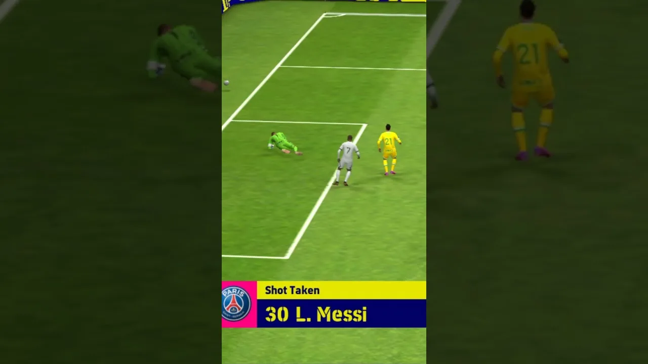 leo Messi big shot Sev  #football #viralshort #cr7