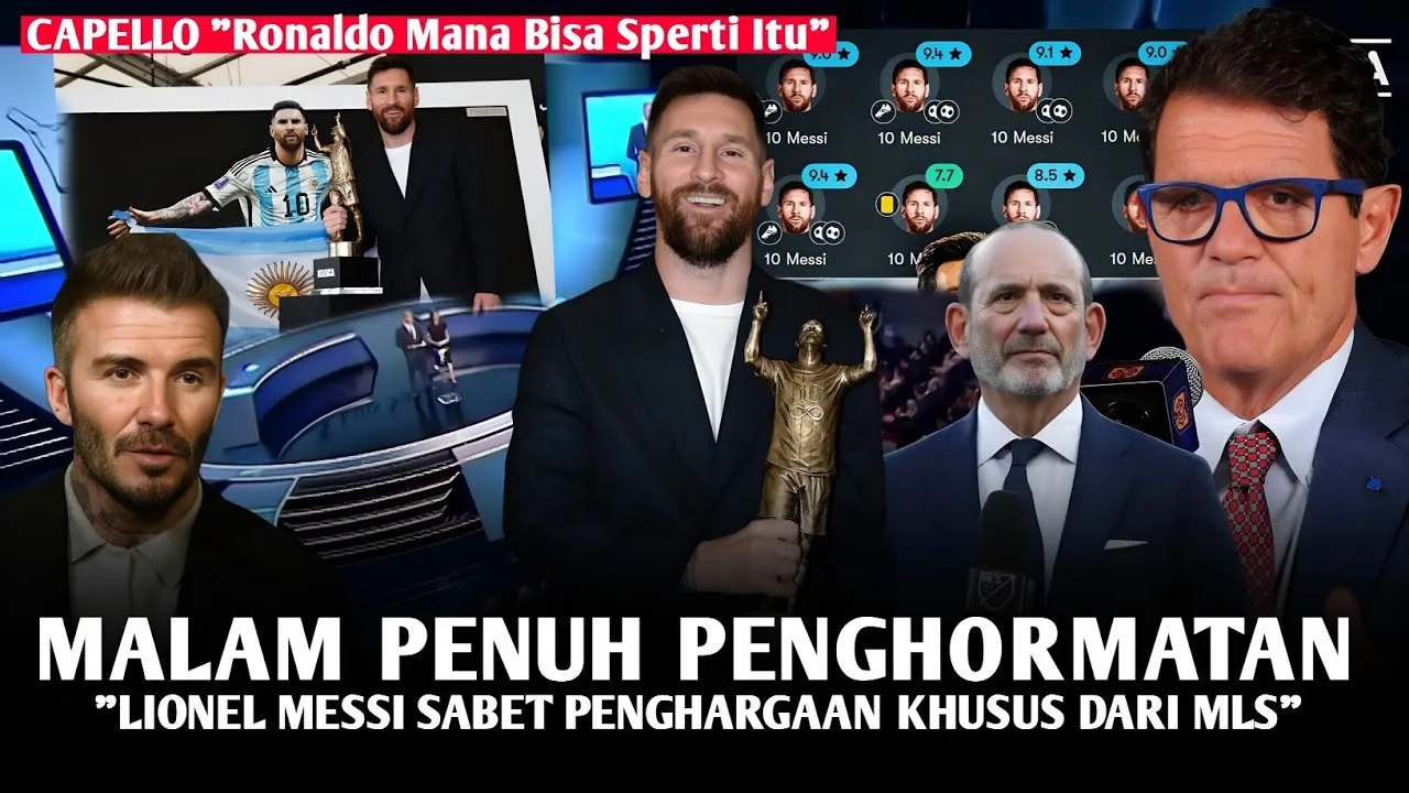 Ronaldo Sungkem‼ ️ Faire Capello Cilaban Lionel Messi se fait comme un héros en MLS 😱