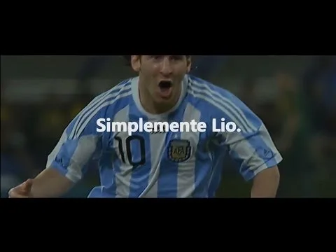 LIONEL MESSI por RAÚL LAVIÉ & AFTER TANGO- SIMPLEMENTE