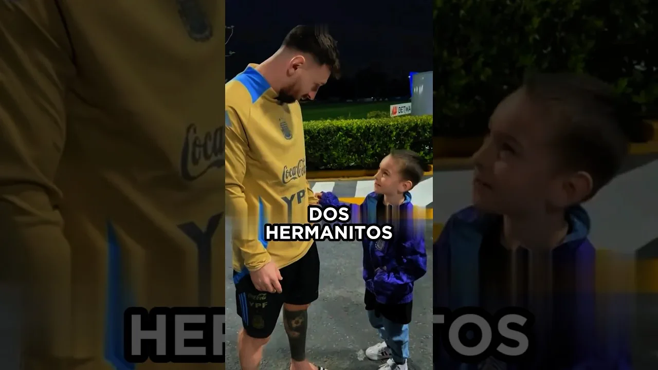 Antonela raconte la raison tendre de la célébration de Leo Messi ❤️