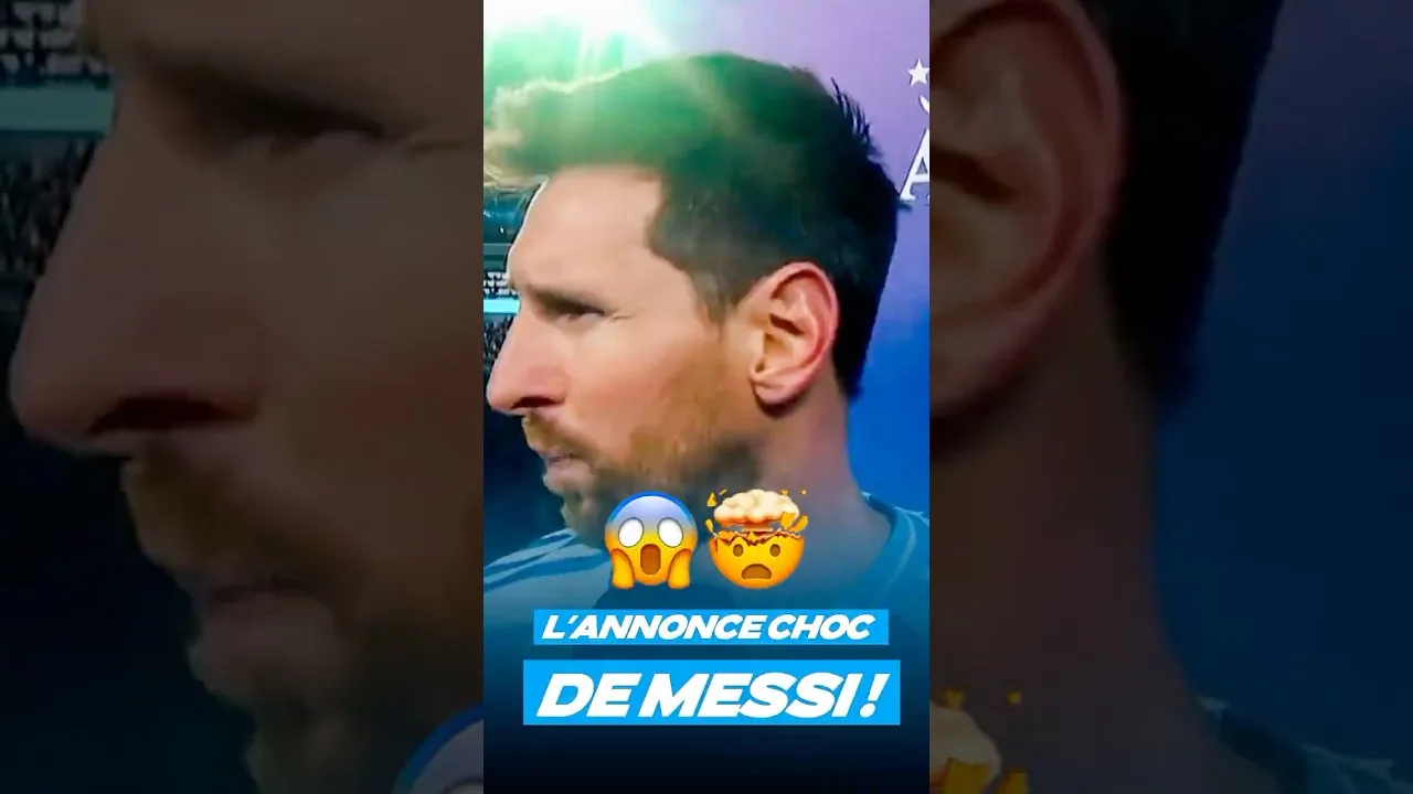 😱 Lionel Messi fait une annonce choc après son doublé avec l’Argentine face au Venezuela ! 🤯