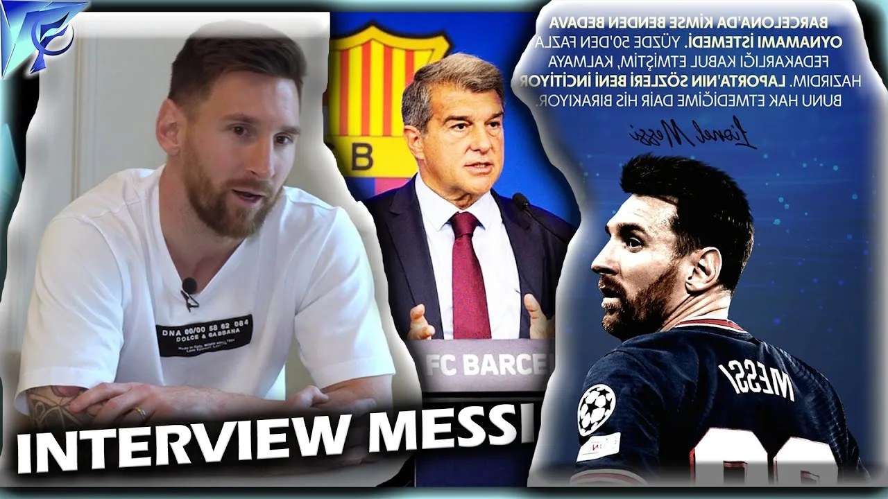 Leo Messi s'est senti blesser par les mots de Laporta ☞