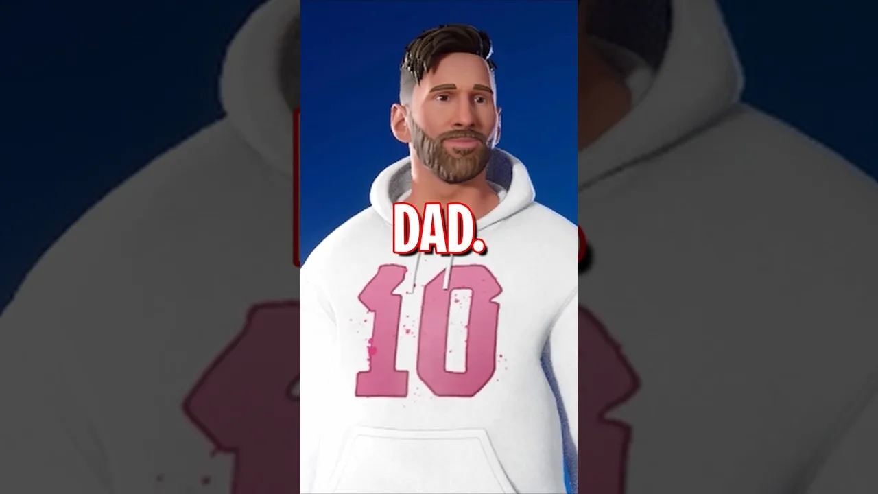 MESSI EST DANS FORTNITE ?!