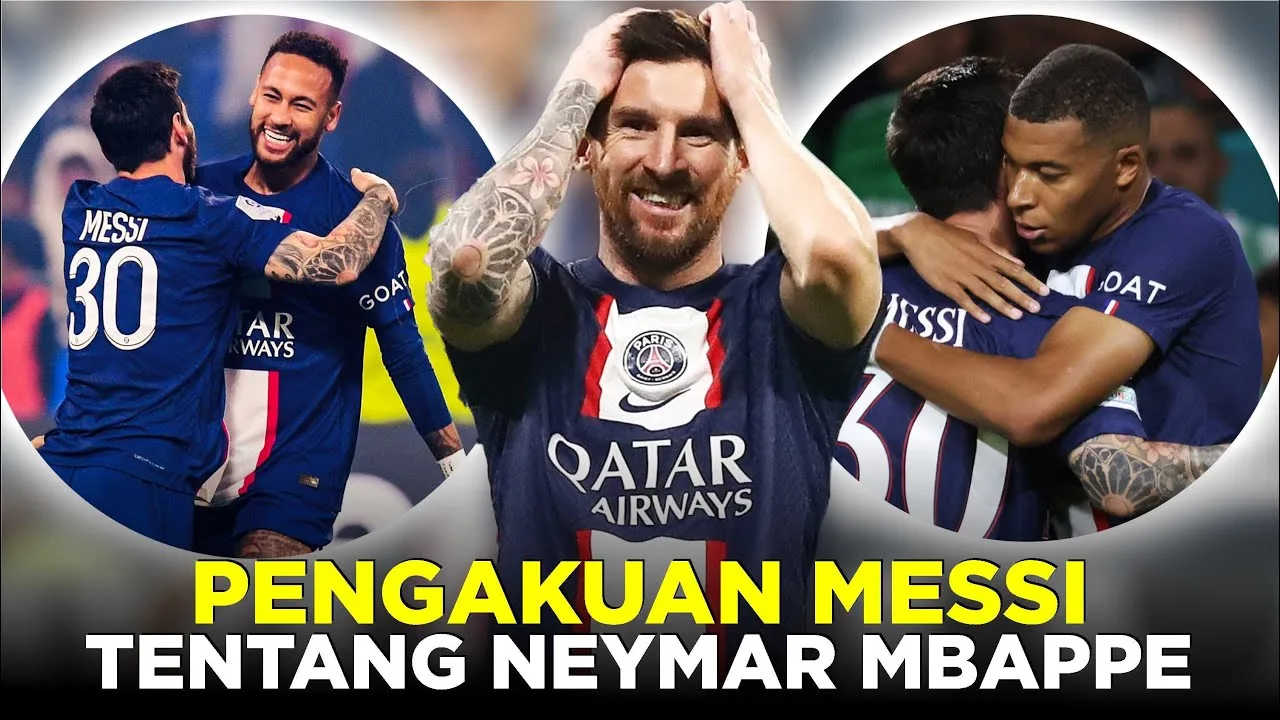 PENGAKUAN LIONEL MESSI SOAL HUBUNGANYA DENGAN NEYMAR DAN