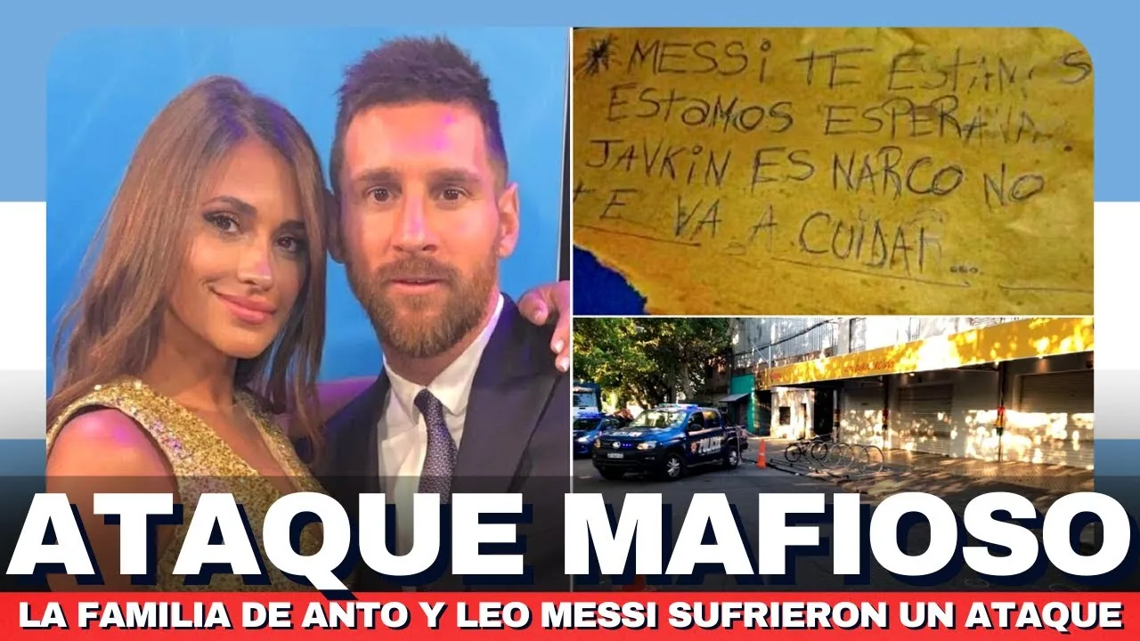 La familia de Leo Messi y Anto Roccuzzo SUFRIERON UN ATAQUE
