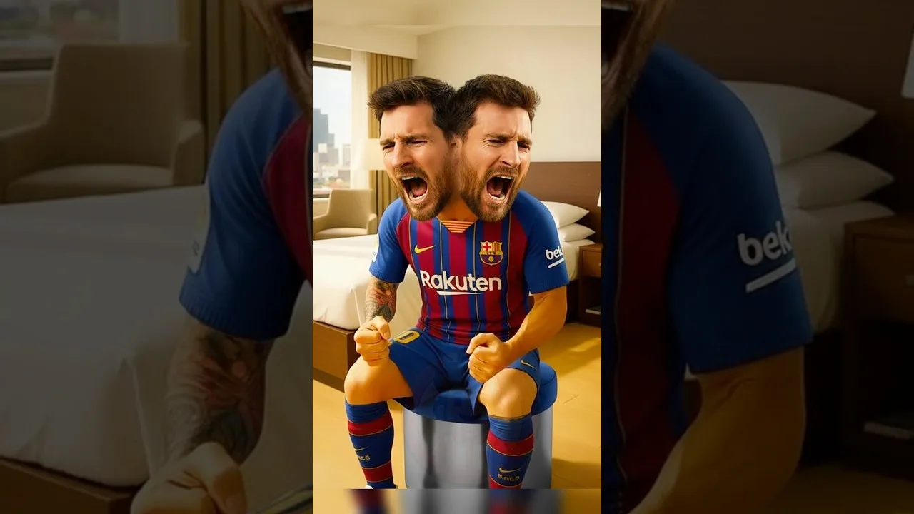 Messi vs Ronaldo : deux têtes, deux problèmes ! 😂🔥 Histoire incroyable