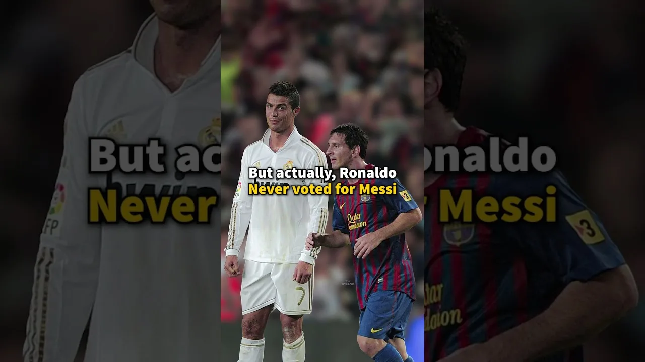 Cristiano Ronaldo ment à propos de Lionel Messi, voici pourquoi