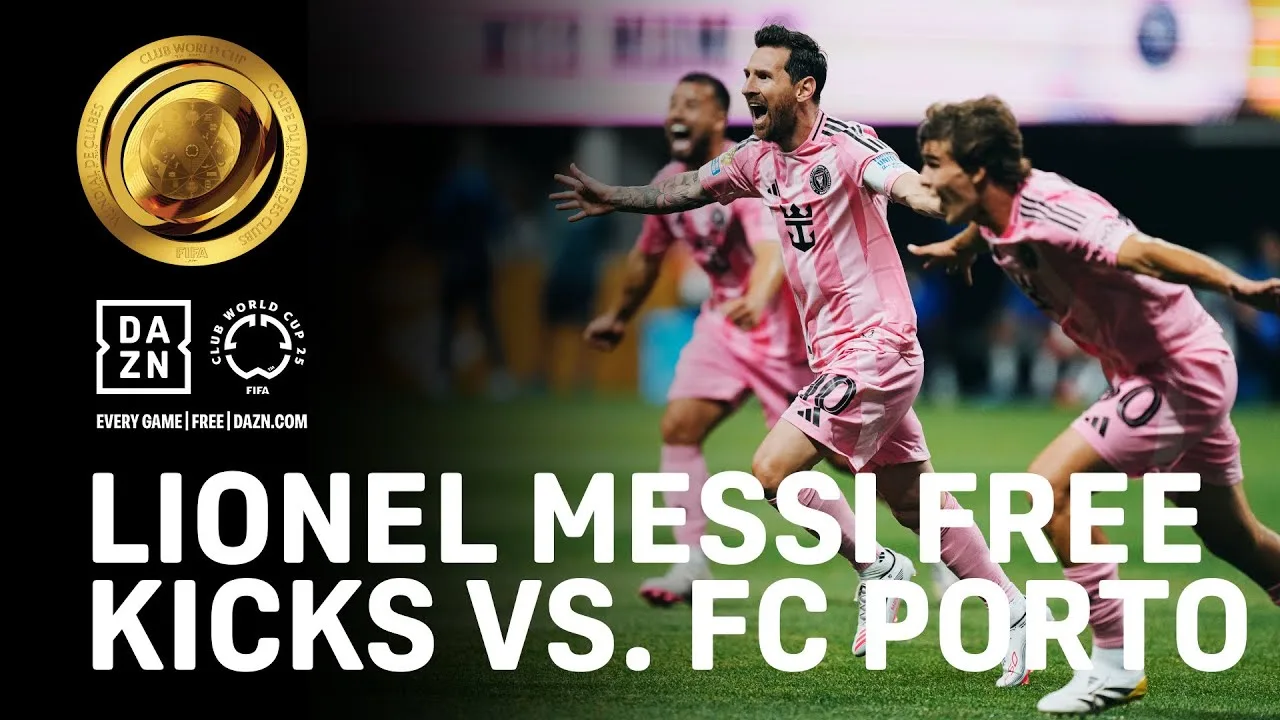 Lionel Messi marque un Worldie sur un coup franc! | FIFA Club World Cup Fightings
