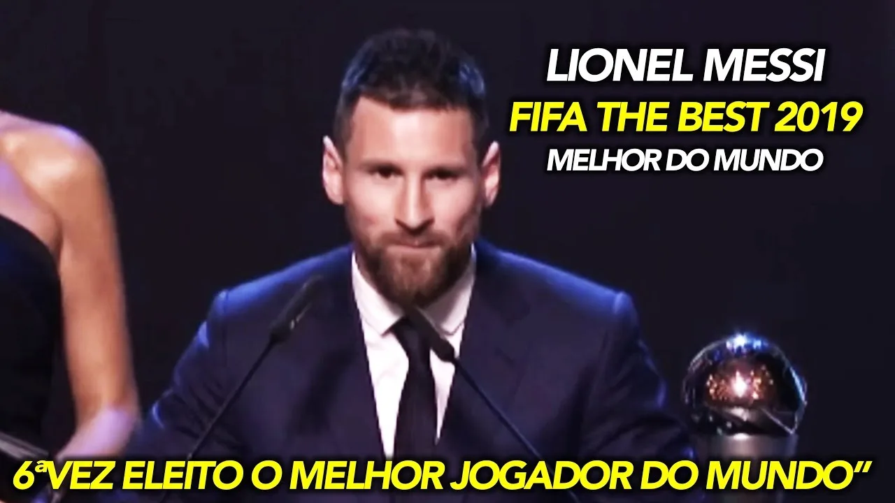LIONEL MESSI VENCE PELA SEXTA VEZ O PRÊMIO DE MELHOR