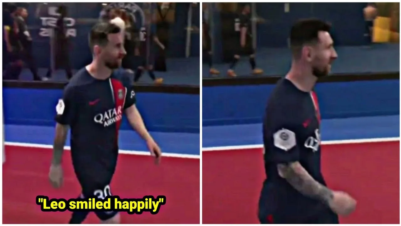 Lionel Messi’s reaction after his last game with PSG ended