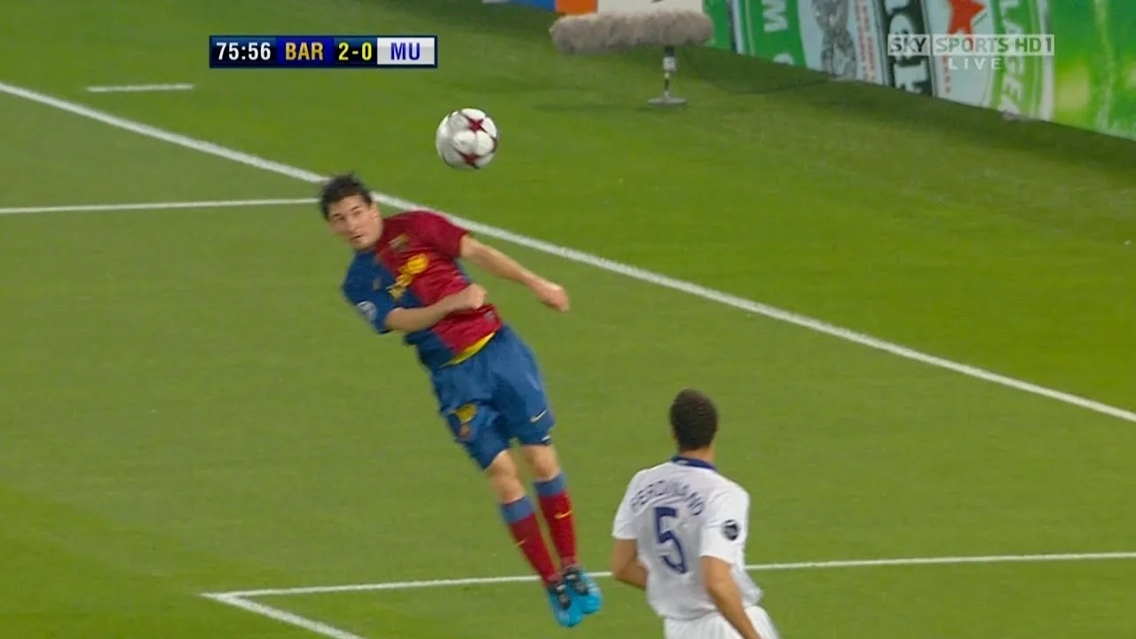 Lionel Messi vs Manchester United (UCL Final) 2008-09