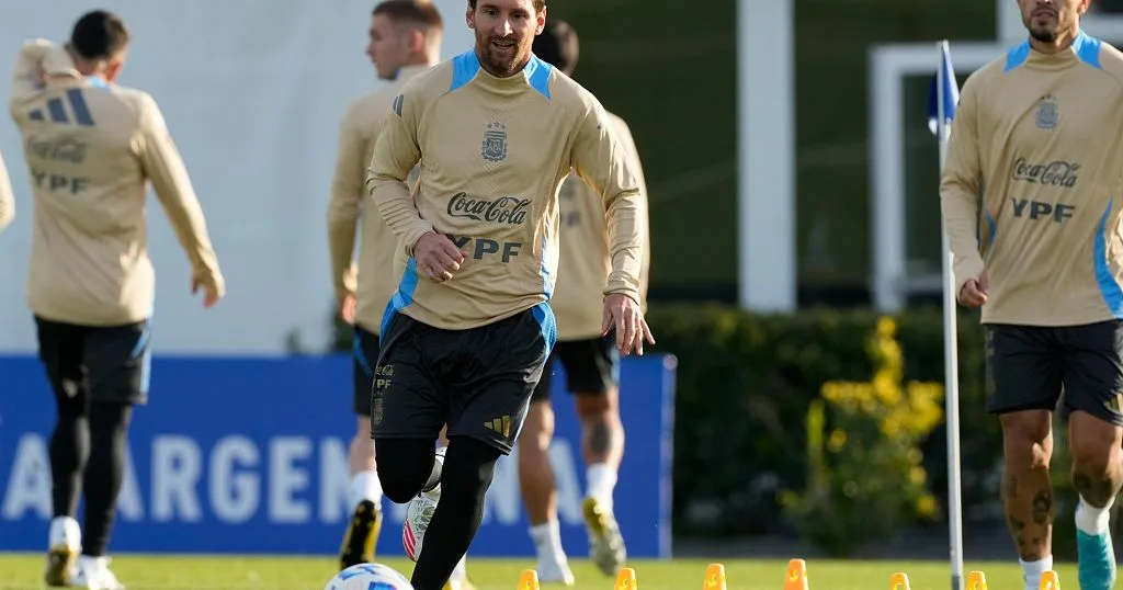 Football : Lionel Messi de retour à l’entraînement avec l’Argentine