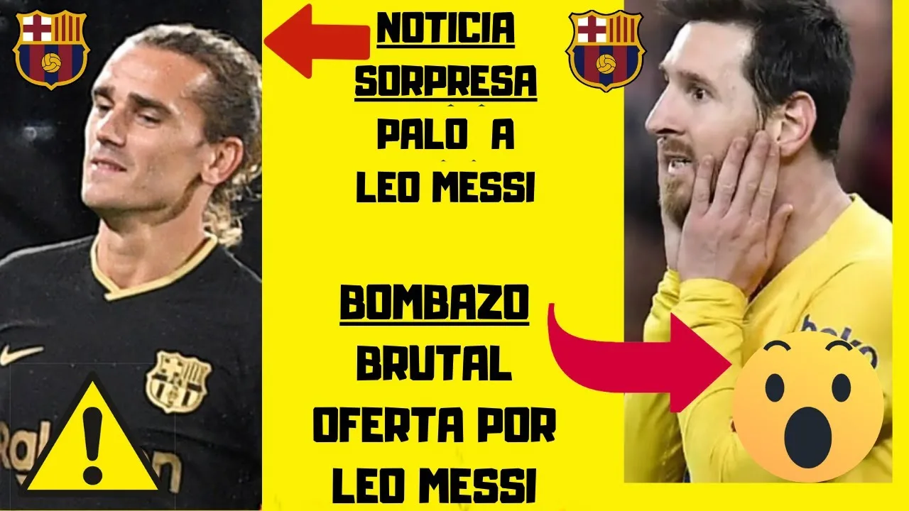 Noticia importante sobre el FUTURO de LEO MESSI Nuevo palo