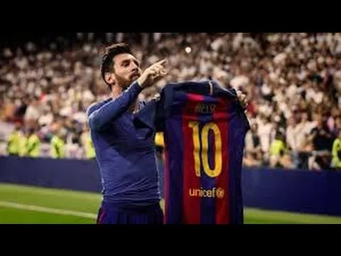 LES PLUS BELLES ACTIONS DE LIONEL MESSI FACE AU REAL DE