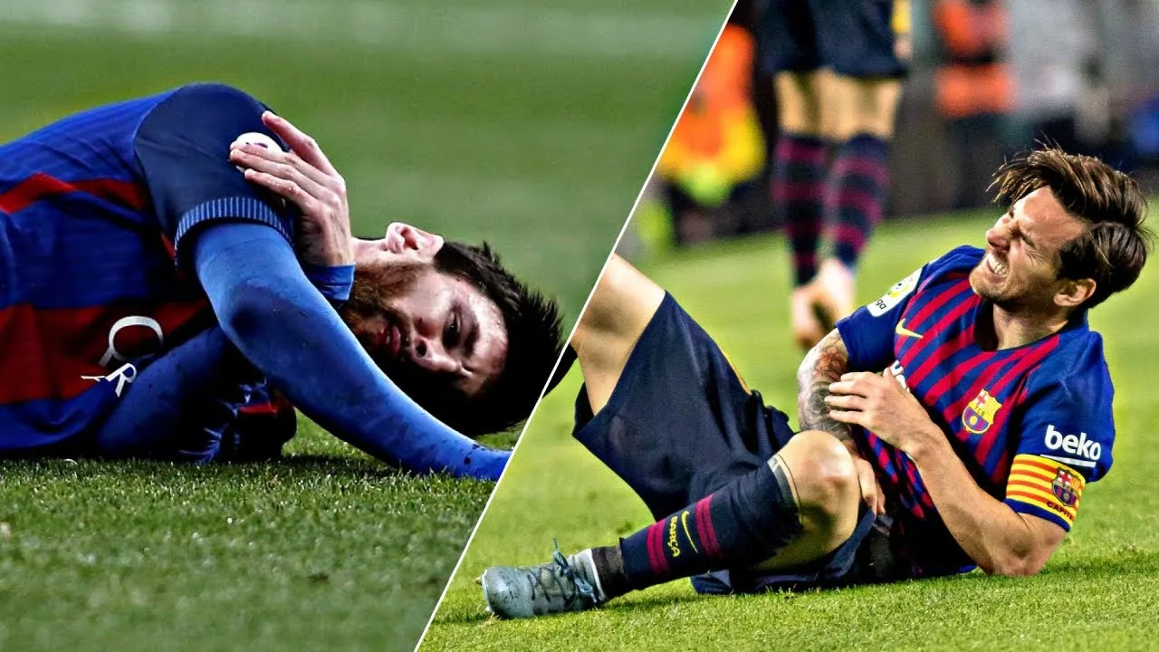 Leo Messi Brutal Tackles & Fouls 2022