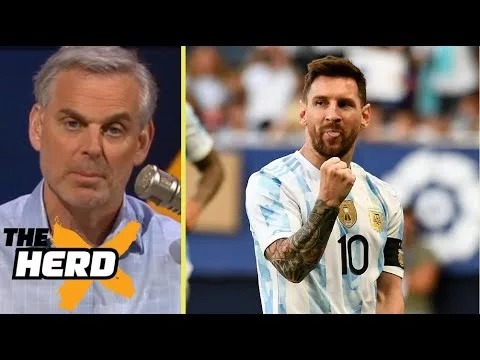 THE HERD | Colin reacts to Lionel Messi announces he will