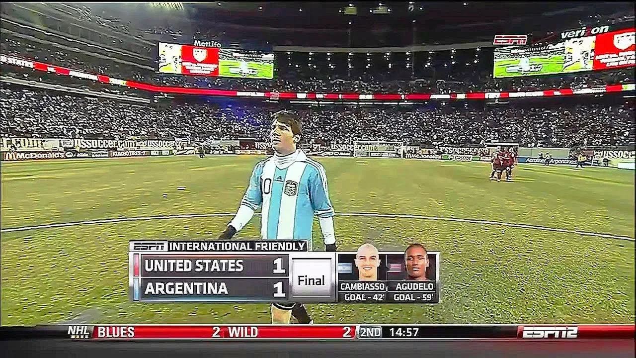When Lionel Messi Introduced Football in a SOCCER Country