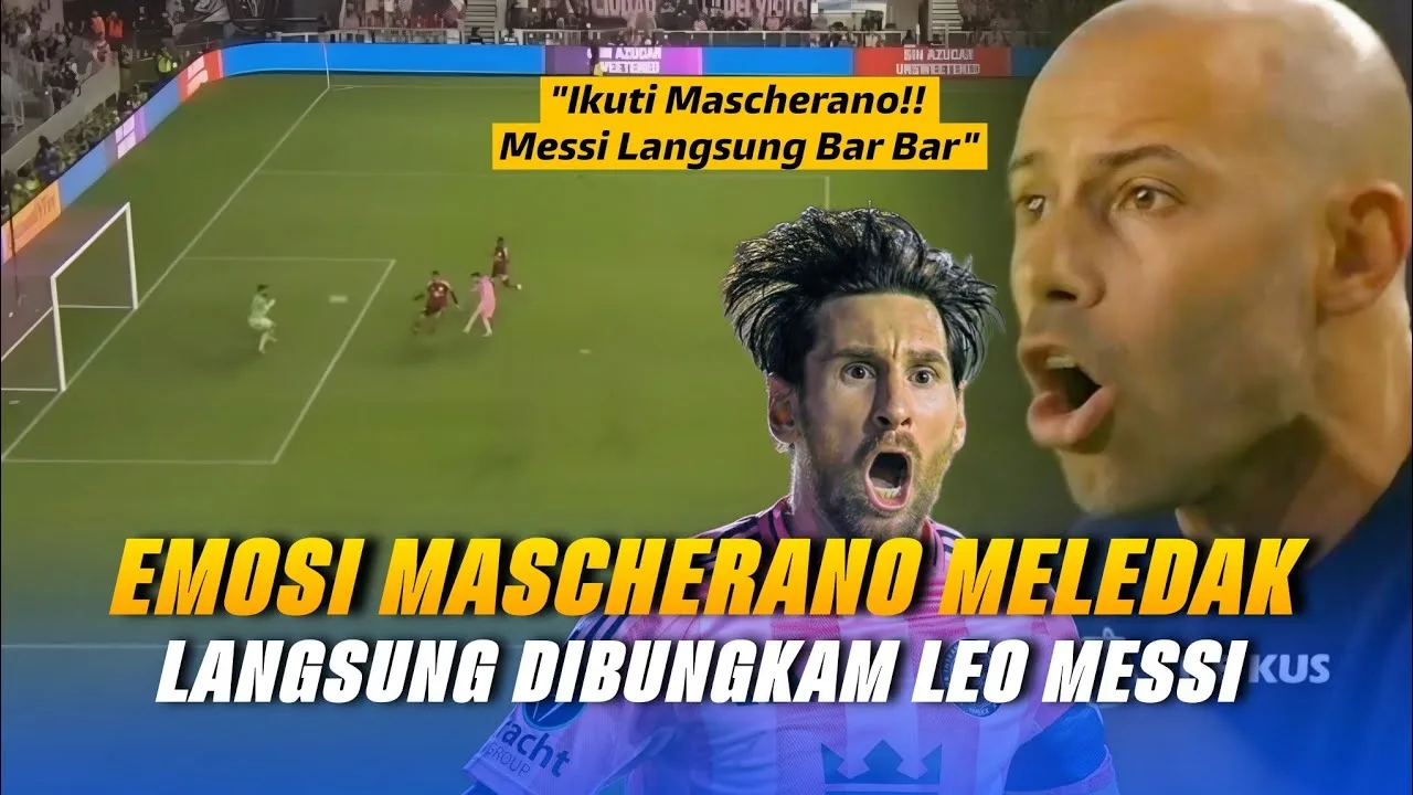 Mascherano Remaming à Messi !! Réponse chic Leo Messi après avoir été pulvérisé par l’entraîneur intermiami