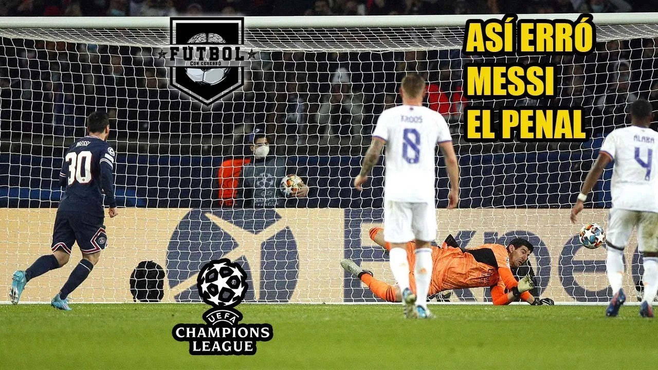 ¡ASÍ FUE el PENAL que FALLÓ Leo MESSI contra el REAL MADRID