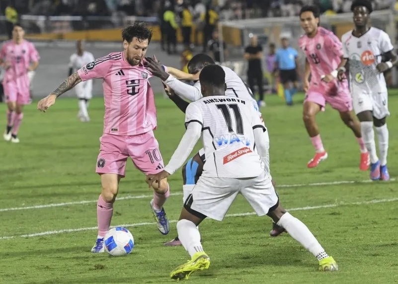 Coupe des champions de la CONCACAF: Lionel Messi scores dans l’Inter Miami Wan contre la Jamaïque Cavalier SC