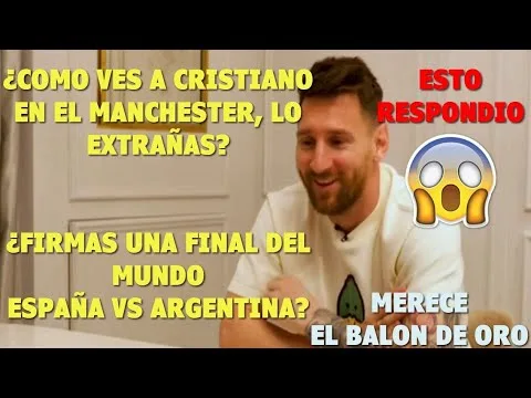 PRENSA ESPAÑOLA SE RINDE A LEO MESSI, PIDEN EL BALON DE ORO