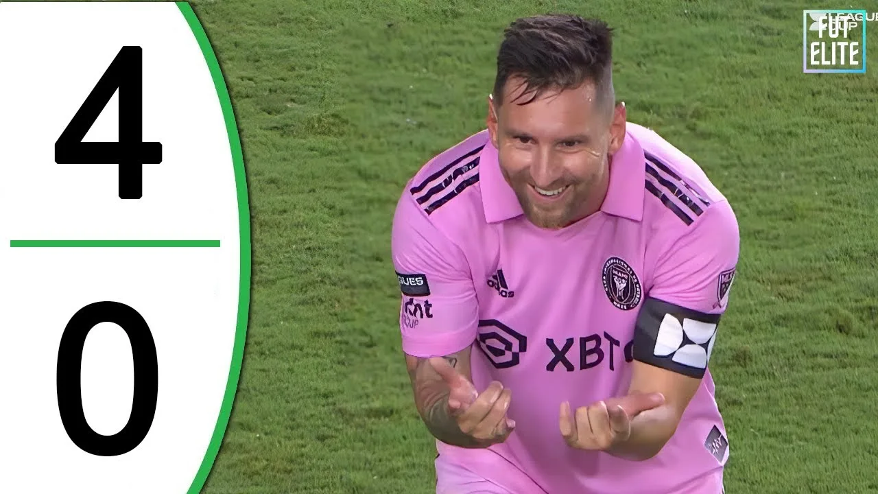 LIONEL MESSI Unstoppable – Inter Miami vs Charlotte 4-0