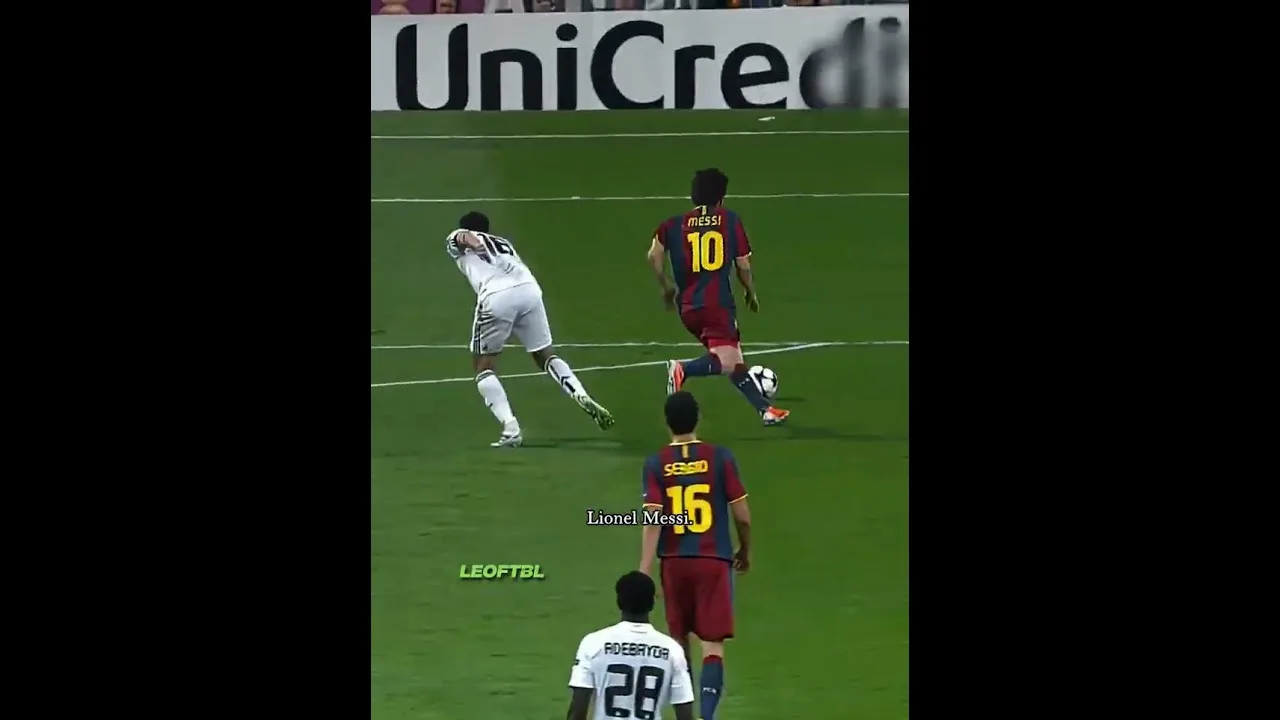 Can’t stop Lionel Messi dribbling ☠️
