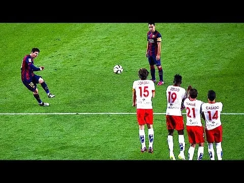 Leo Messi – 39 Bramek z Rzutów Wolnych ᴴᴰ(PL KOMENTARZ)