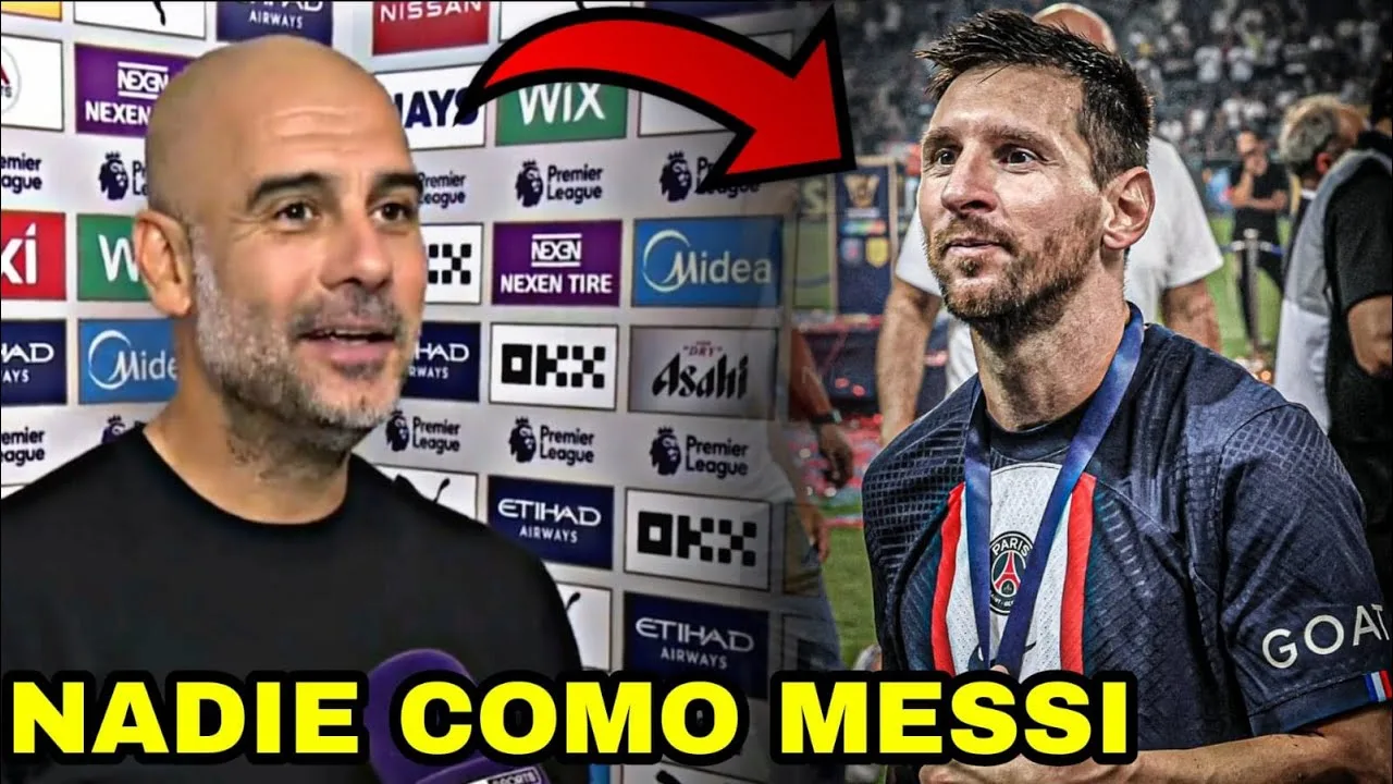 ÚLTIMO MOMENTO  GUARDIOLA HABLA SOBRE LEO MESSI  NO lo
