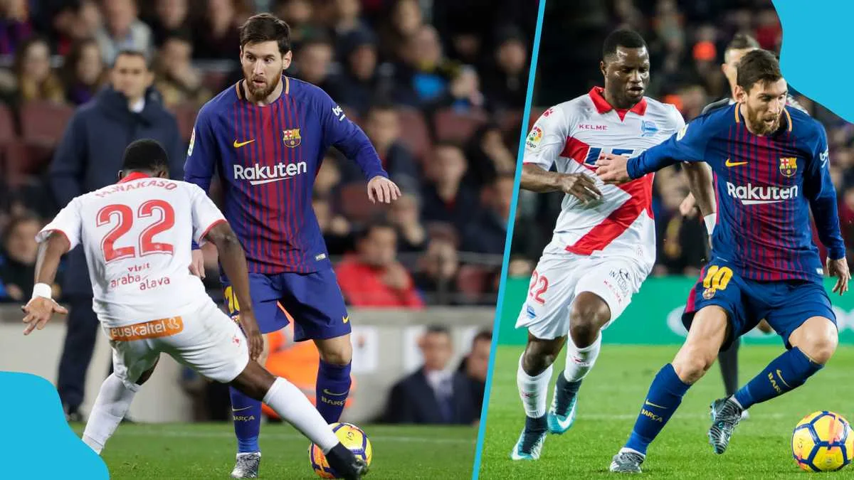 Moment Lionel Messi ‘a détruit’ Mubarak Wakaso dans la Resurfaces League: Video