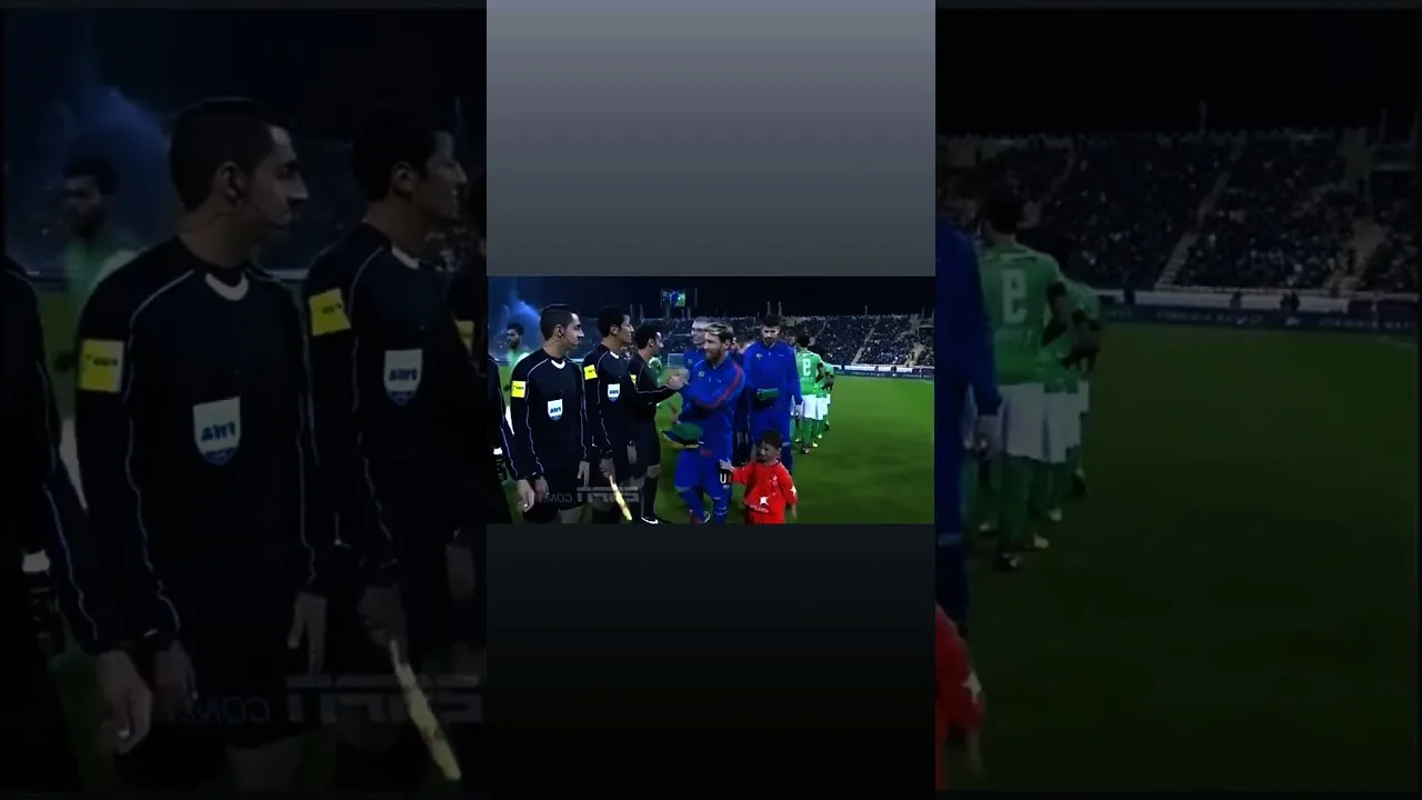 Leo Messi et le garçon qui ne l’a jamais sorti #Messi #Argentina #fcbarcelone #humor #meme #goat #shorts