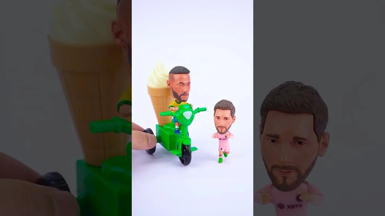 Satisfaisant avec la revue Unboxing Vidéos Neymar et Leo Messi Fun Toys