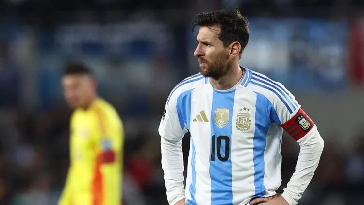 la colère de Lionel Messi contre une star colombienne en plein match