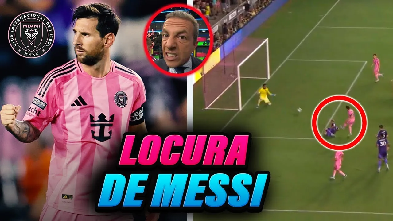 Réagit ainsi les buts européens à double presse de Messi Inter Miami vs Orlando City
