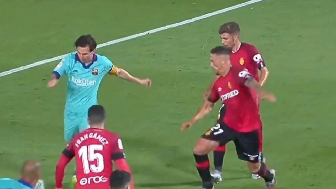 Lionel Messi Goal vs Mallorca | Gol de Lionel Messi vs
